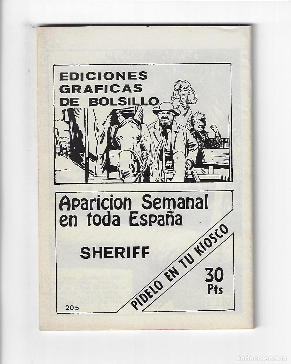Tebeos: Vilmar. Sheriff. 205 - Foto 2