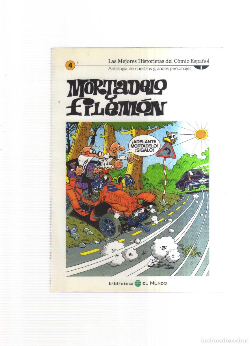 Tebeos: MORTADELO Y FILEMON N,4 BIBLIOTECA EL MUNDO - Foto 1