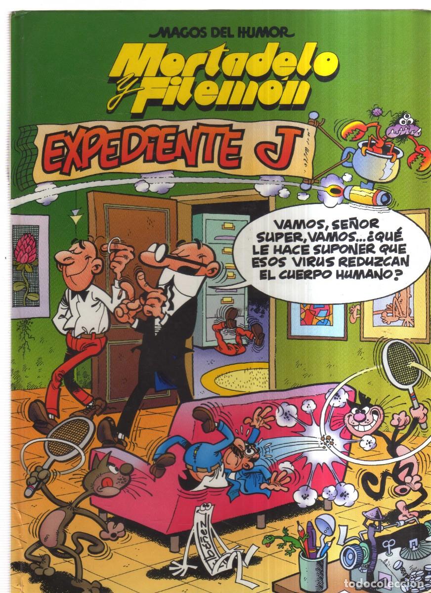 Tebeos: MORTADELO Y FILEMON EXPEDIENTE J - Foto 1