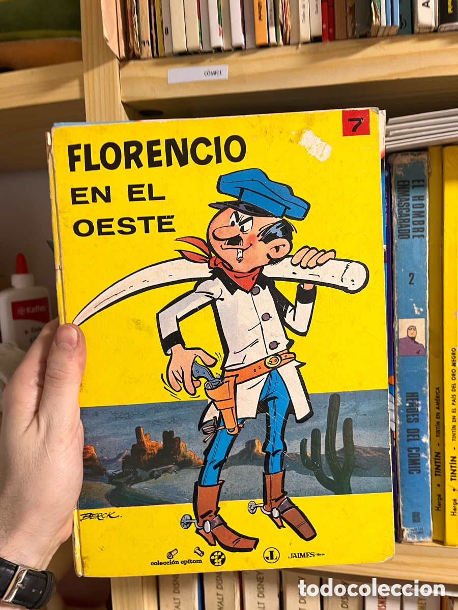 Tebeos: Comic1 Florencio en el oeste - berck - jaimes libros - carton&eacute; - Foto 1