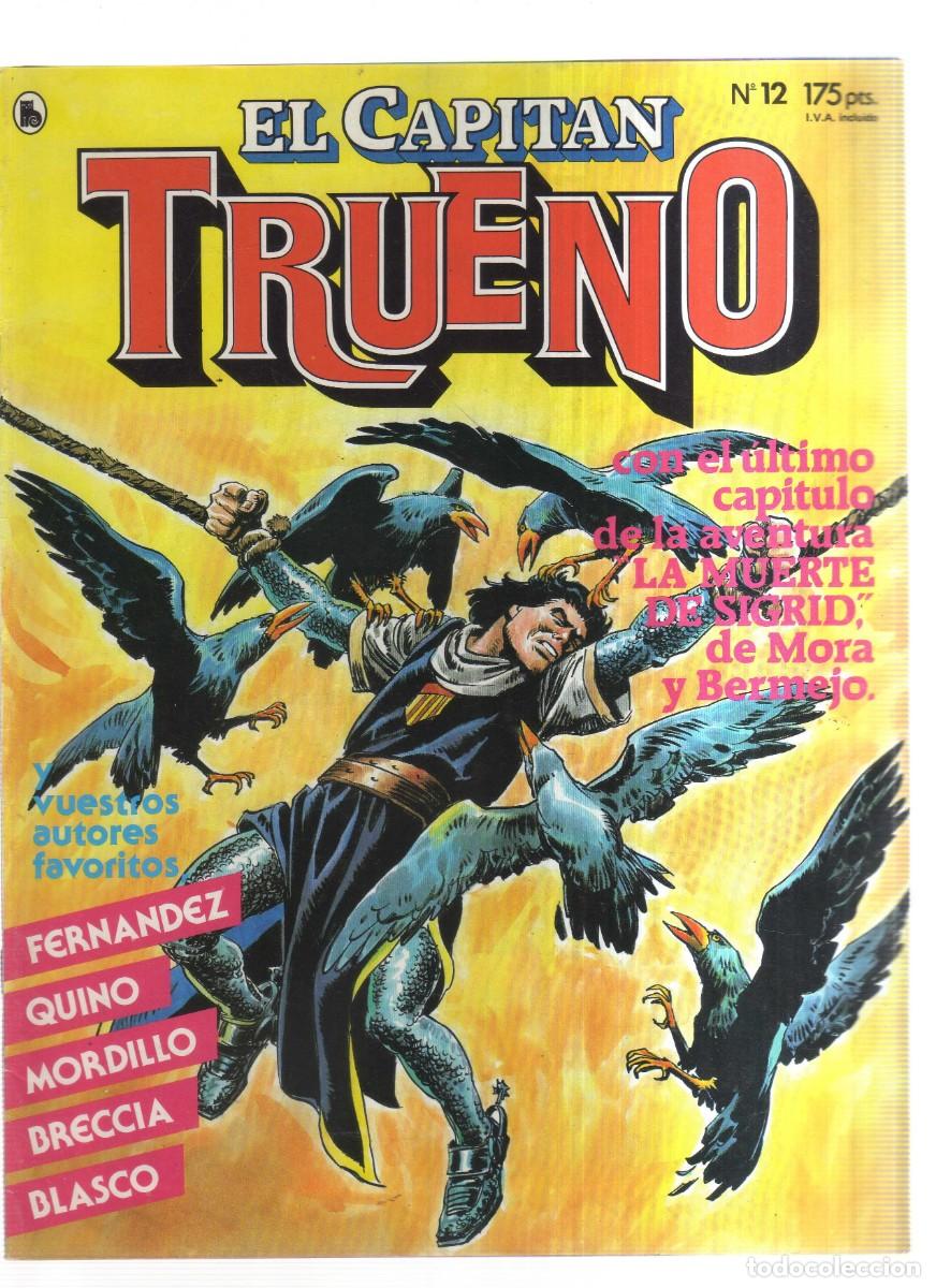 Tebeos: EL CAPITAN TRUENO N,12 LA MUERTE DE SIGRID ULTIMO CAPITULO - Foto 1