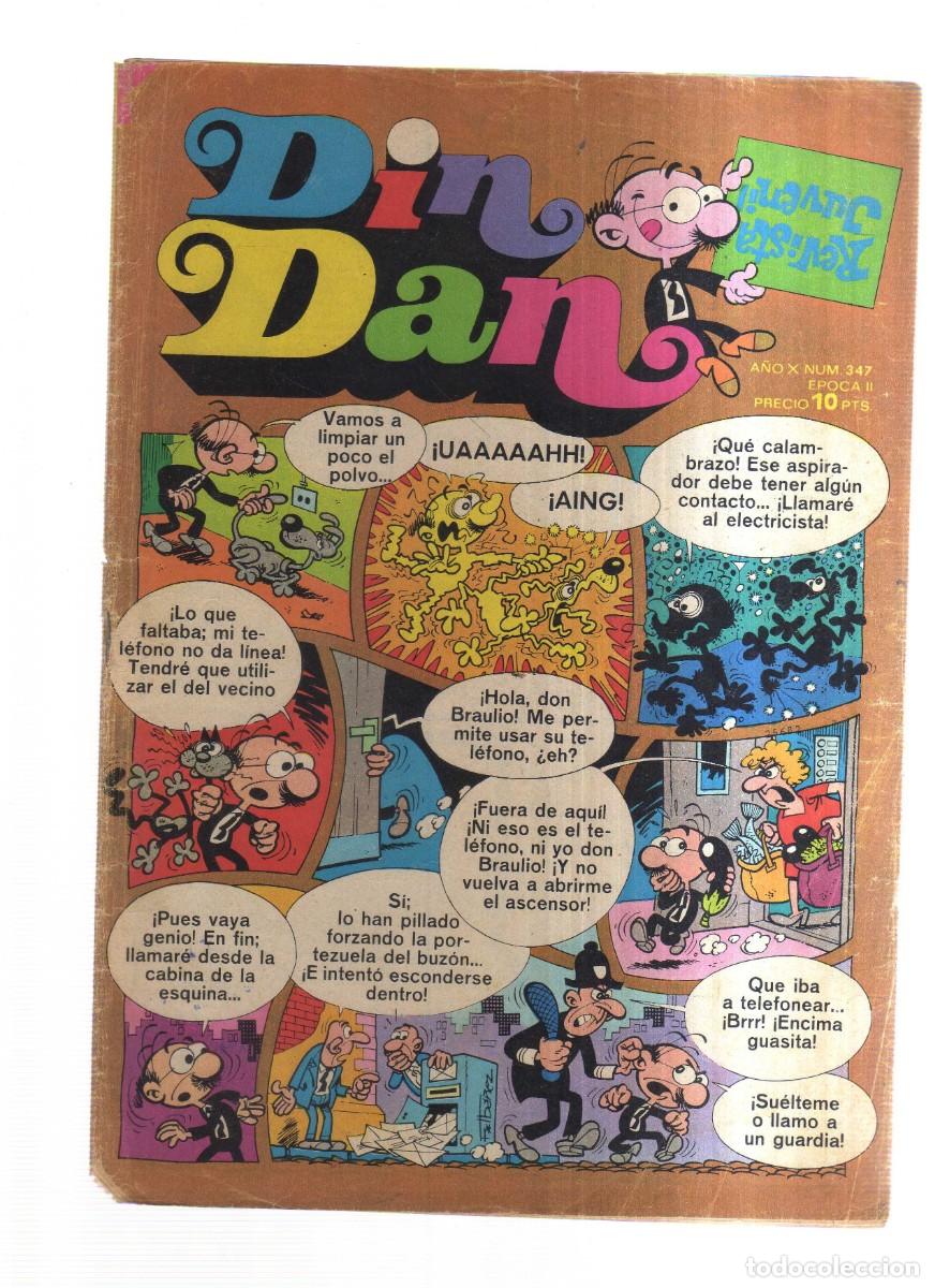 Tebeos: DIN DAN REVISTA JUVENIL N,347 - Foto 1