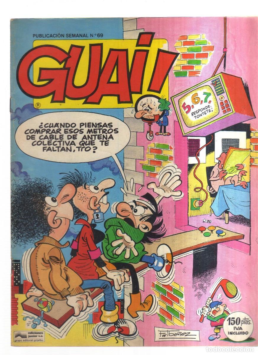 Tebeos: GUAI PUBLICACION SEMANAL N,69 - Foto 1