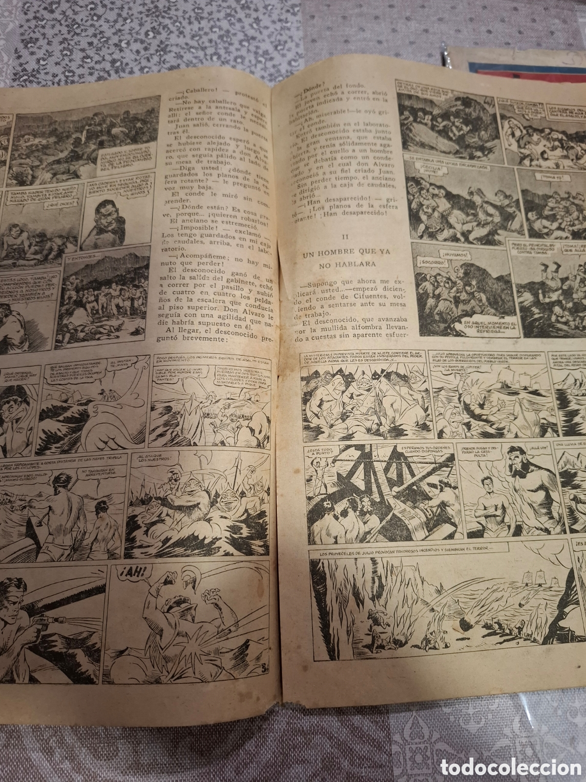 Tebeos: Colecci&oacute;n Dos en uno n&deg; 7 , Editorial Proa A&ntilde;os 40 - Foto 3