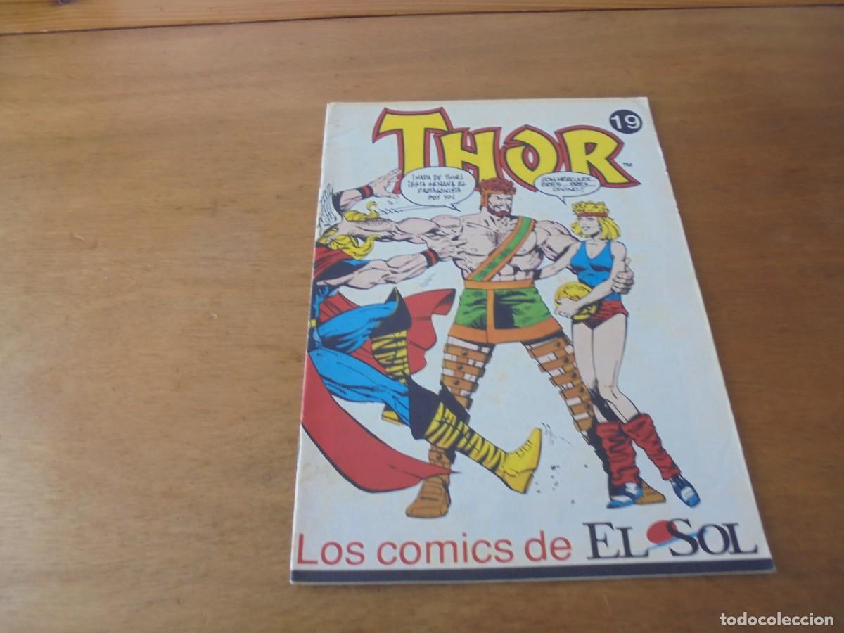 Tebeos: MARVEL. LOS COMICS DE EL SOL. THOR 19. EL PODER Y EL ORGULLO. PUBLICIDAD TIENDA MADRID COMICS - Foto 1