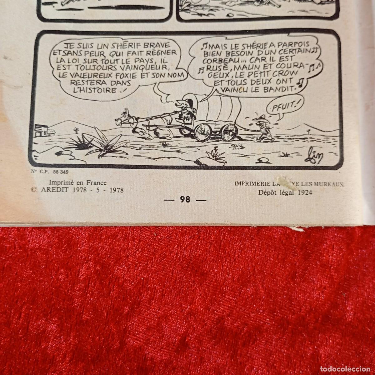 Tebeos: FOXIE - TRIMESTRIEL - N&ordm; 181 - AREDIT - 1978 / 174 - Foto 3