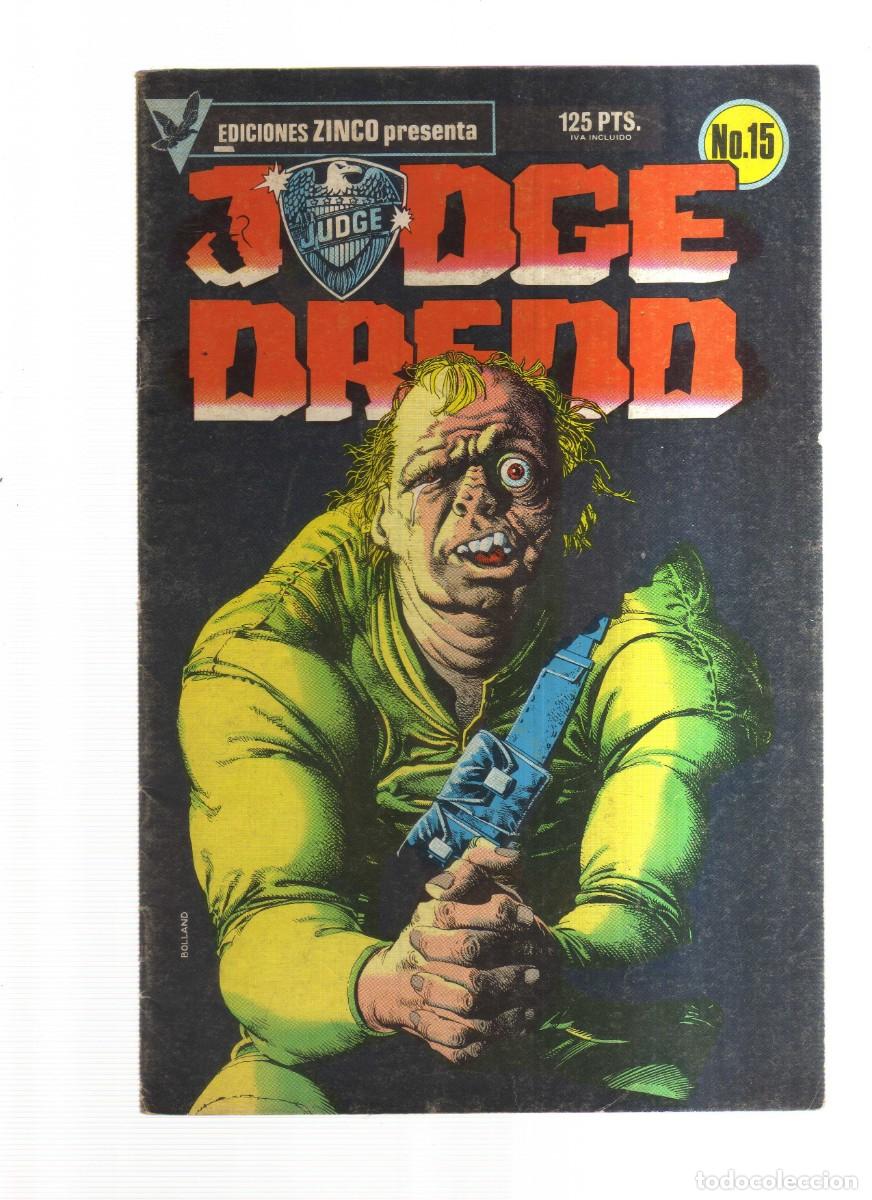 Tebeos: JUDGE DREDD N,15 EDICIONES ZINCO - Foto 1