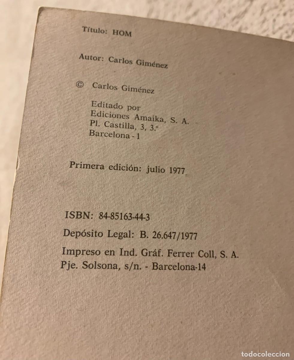 Tebeos: Hom - Carlos Gimenez - 1977 - Foto 3