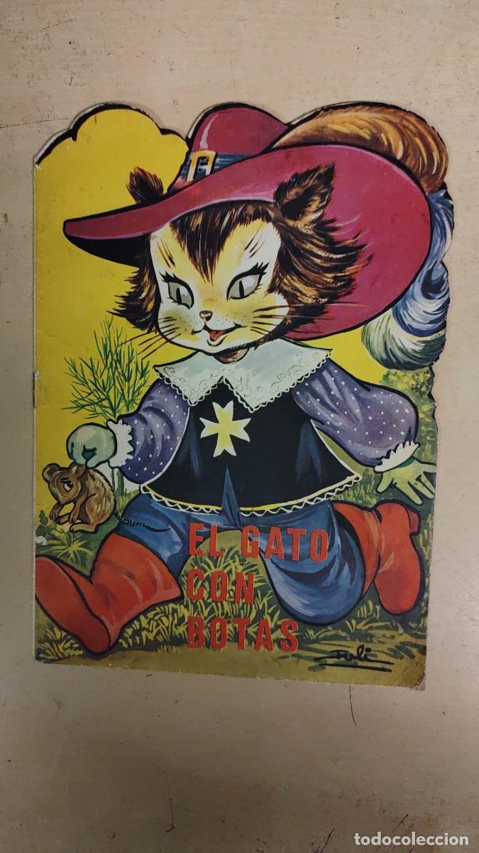 Tebeos: Cuento Troquelado.El Gato con Botas.Editorial Presidente - Foto 1