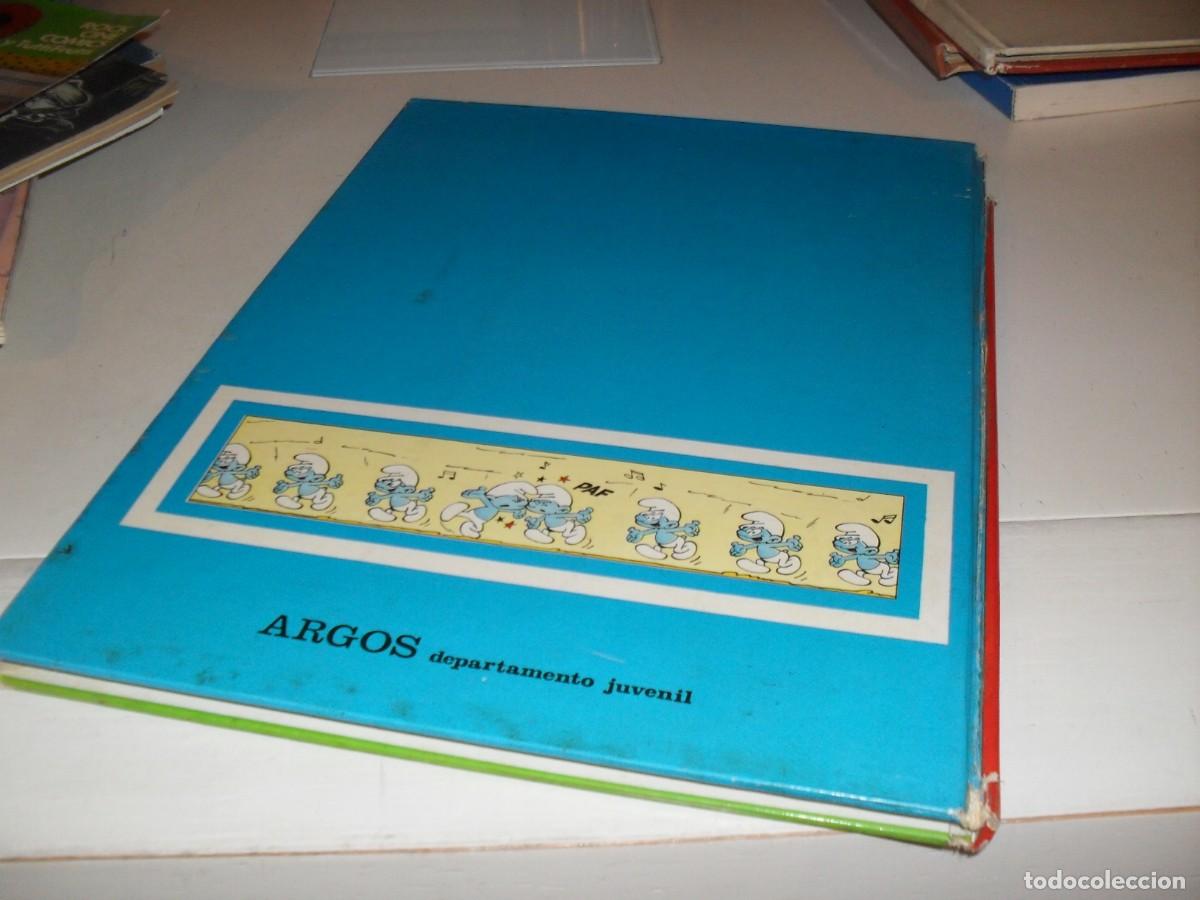 Tebeos: COMICS ARGOS LOS PITUFOS:LA PITUFiTA Y EL HAMBRE DE LOS PITUFOS.A&Ntilde;O 1969 - Foto 3