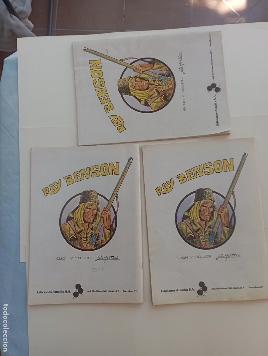 Tebeos: RAY BENSON NUMEROS 2,3,4 - - Foto 2