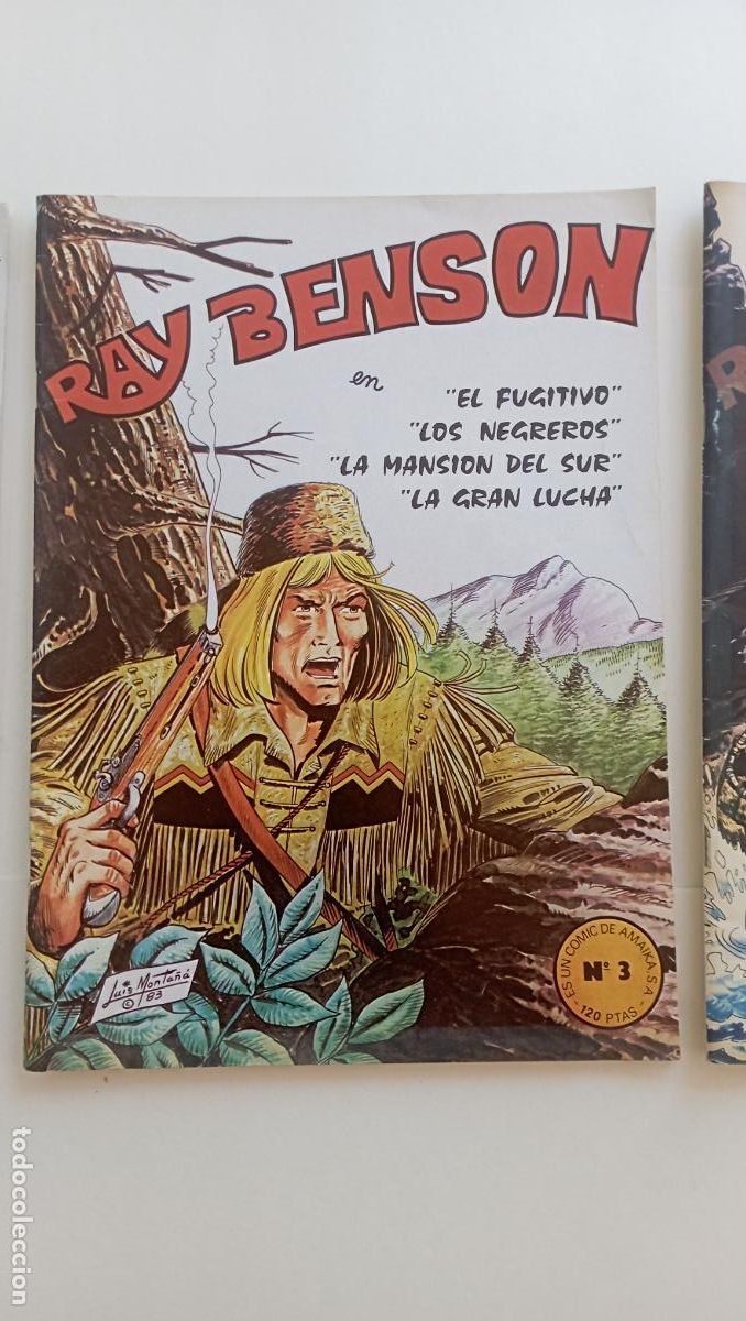 Tebeos: RAY BENSON NUMEROS 2,3,4 - - Foto 4