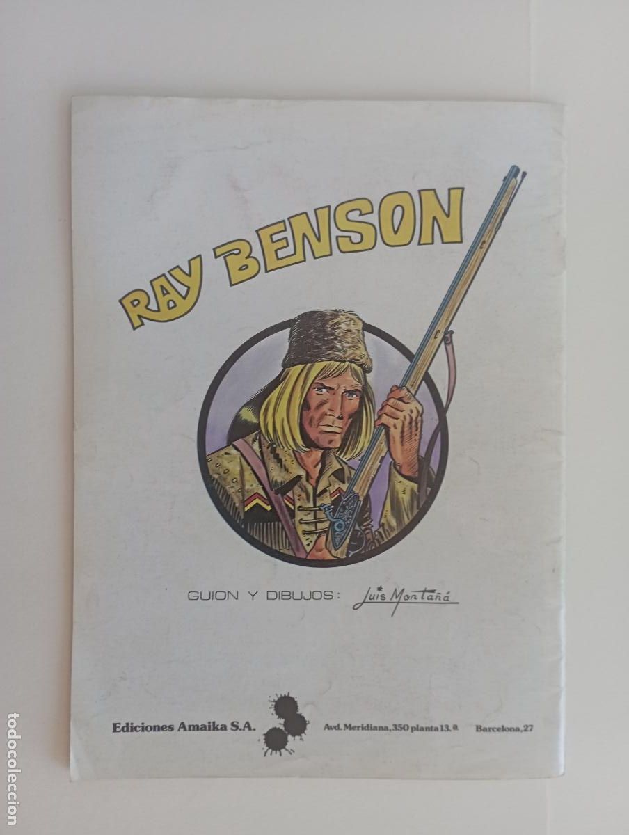 Tebeos: RAY BENSON N&Uacute;MERO 2 BUEN ESTADO - Foto 2
