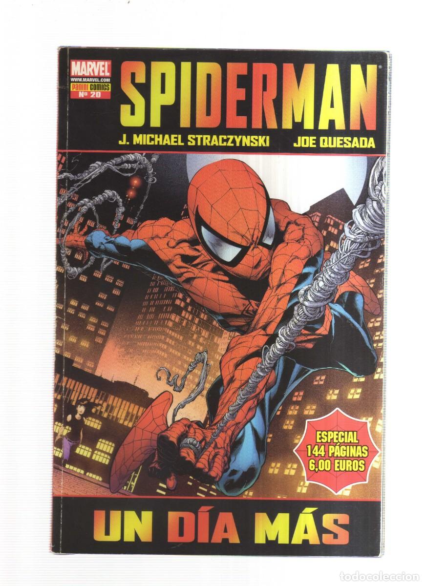 Tebeos: SPIDERMAN UN DIA MAS J,MICHAEL STRACZYNSKI JOE QUESADA N,20 - Foto 1