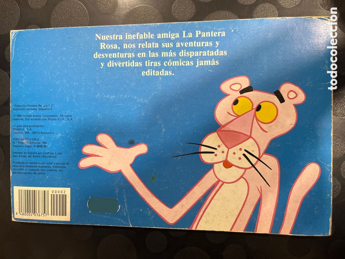 Tebeos: LA PANTERA ROSA N.2 C&Oacute;MICS Ed MULTILIBRO - Foto 2