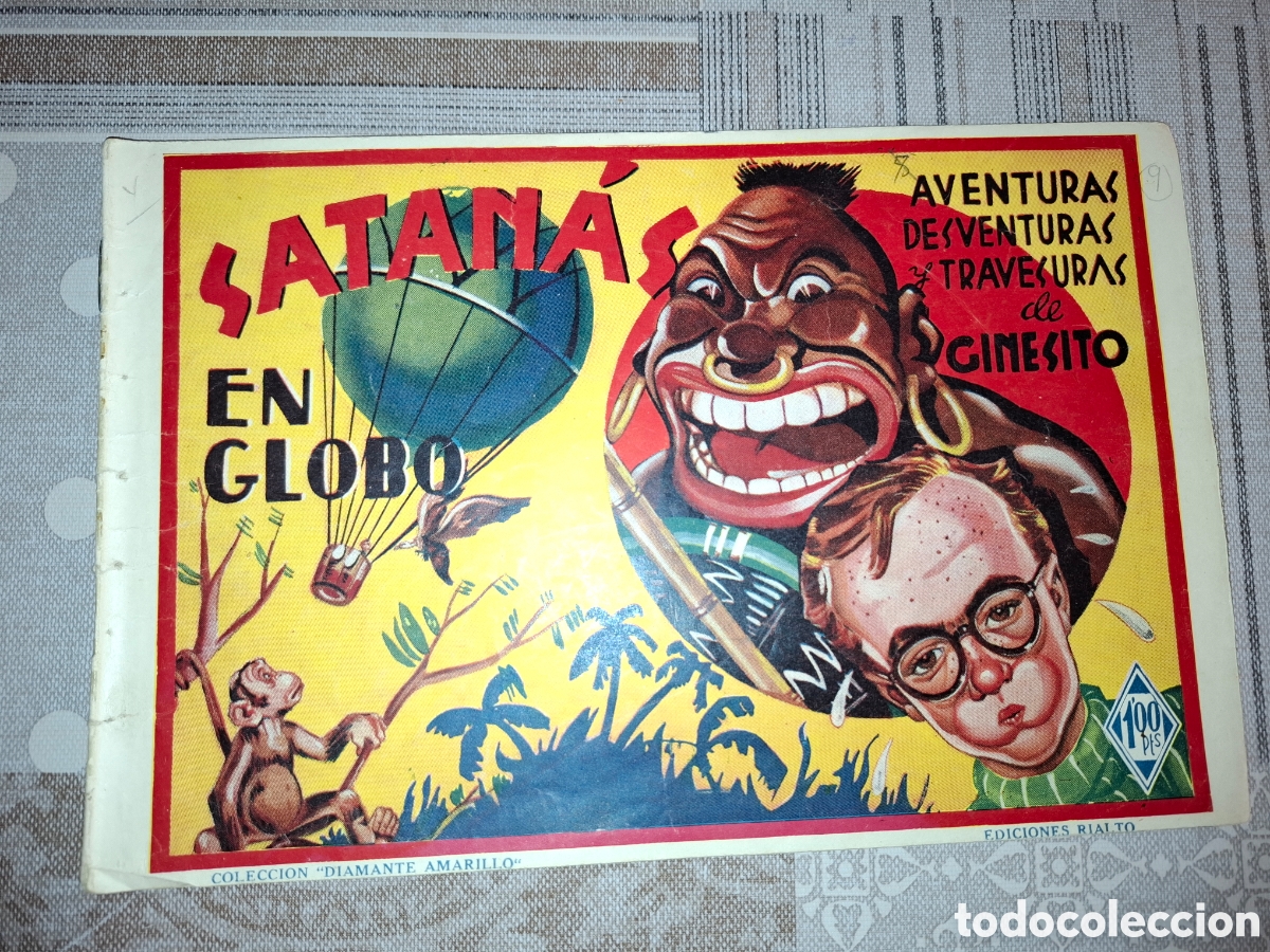 Tebeos: Ginesito n&deg; 4 , Satan&aacute;s en globo - Foto 1