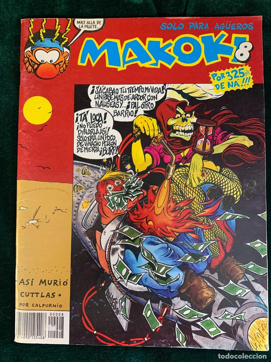 Tebeos: COMIC; MAKOKI &ndash; N&ordm; 08 SOLO PARA AG&Uuml;EROS - EL C&Oacute;MIC DE REFERENCIA DEL UNDERGROUND ESPA&Ntilde;OL. - Foto 1