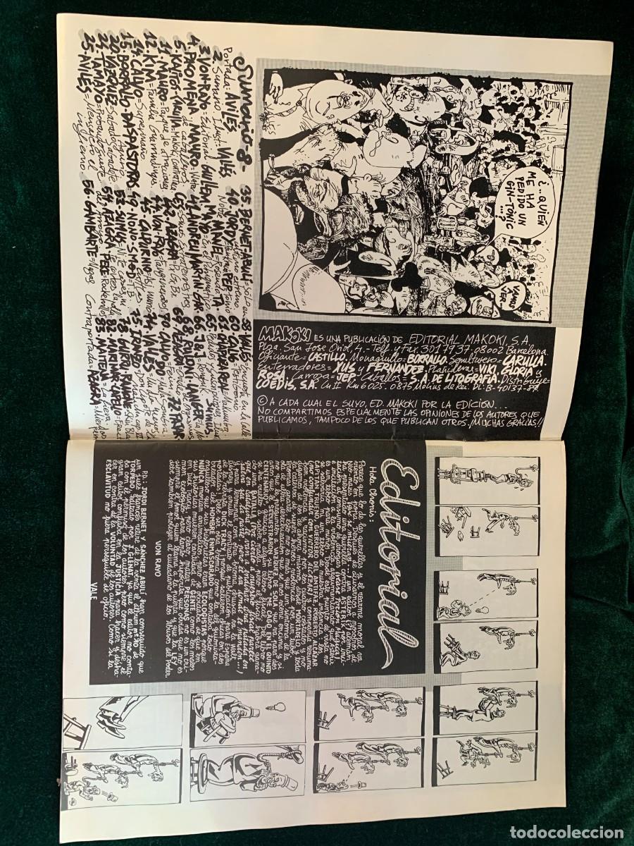Tebeos: COMIC; MAKOKI &ndash; N&ordm; 08 SOLO PARA AG&Uuml;EROS - EL C&Oacute;MIC DE REFERENCIA DEL UNDERGROUND ESPA&Ntilde;OL. - Foto 4