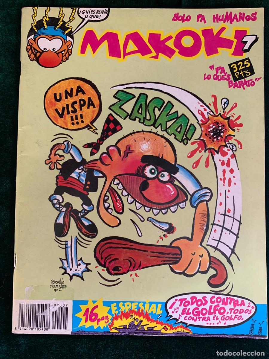 Tebeos: COMIC; MAKOKI &ndash; N&ordm; 07 SOLO PA HUMANOS - EL C&Oacute;MIC DE REFERENCIA DEL UNDERGROUND ESPA&Ntilde;OL. - Foto 1