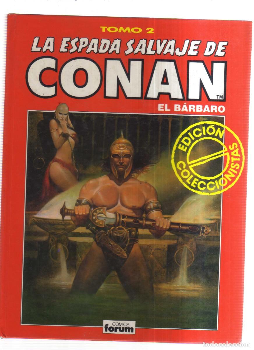 Tebeos: CONAN EL BARBARO LA ESPADA SALVAJE DE CONAN TOMO 2 - Foto 1