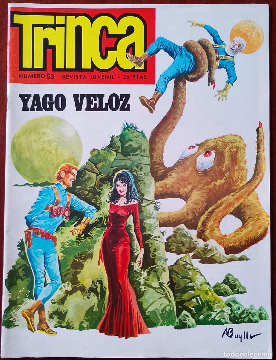 Tebeos: Trinca - Yago Veloz N&ordm;53 BD 1973 - Foto 1