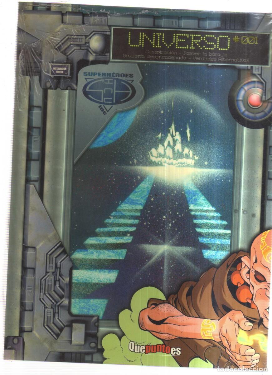 Tebeos: UNIVERSO +001 SUPERHEROES QUEPUNTOES - Foto 1
