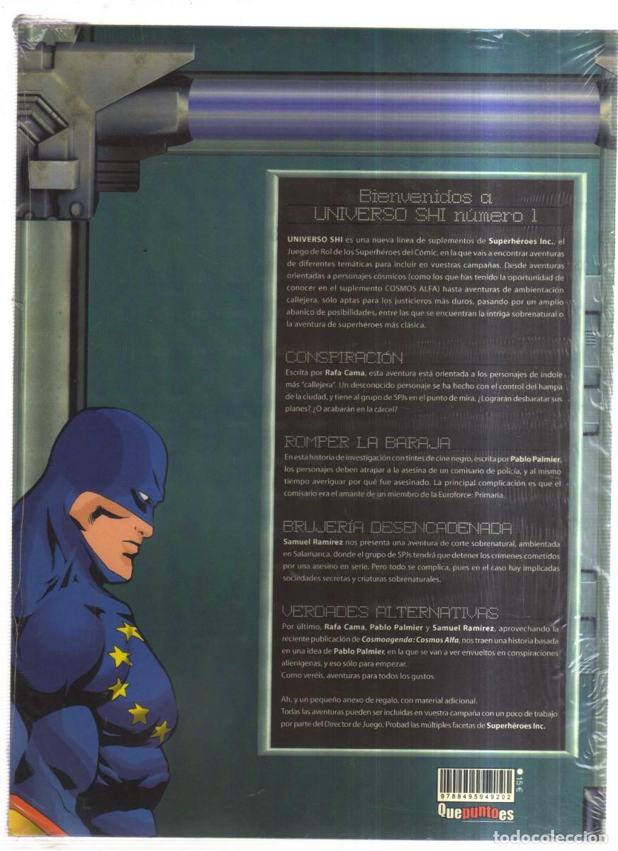 Tebeos: UNIVERSO +001 SUPERHEROES QUEPUNTOES - Foto 2