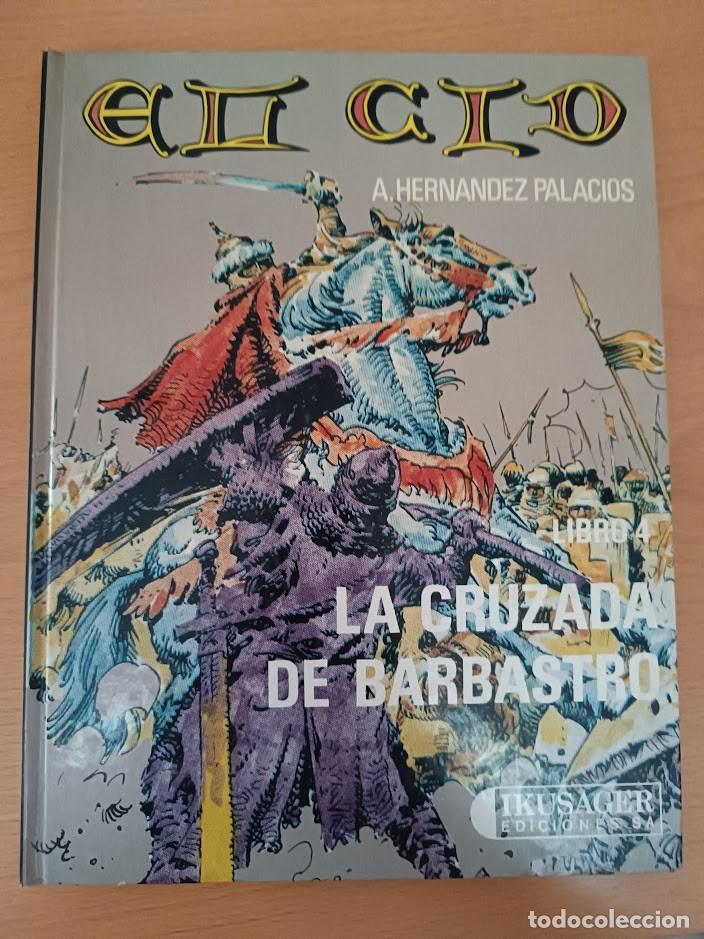 Tebeos: COMIC, EL CID LA CRUZADA DE BARBASTRO, LIBRO 4, EDITORIAL IKUSAGER - Foto 1