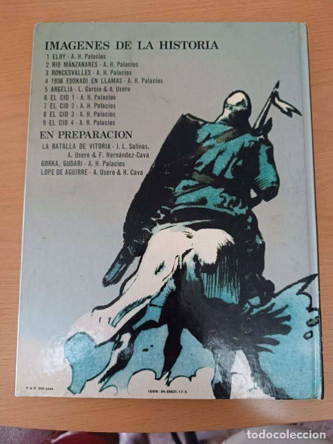 Tebeos: COMIC, EL CID LA CRUZADA DE BARBASTRO, LIBRO 4, EDITORIAL IKUSAGER - Foto 2
