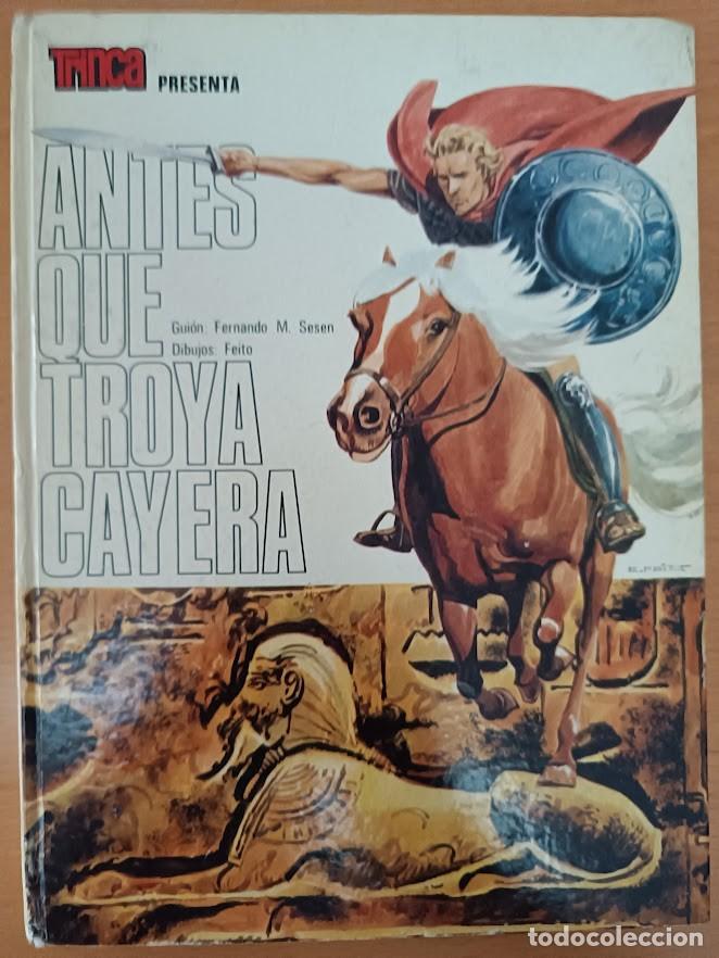 Tebeos: COMIC ANTES QUE TROYA CAYERA, COLECCION TRINCA, EDITORIAL DONCEL - Foto 1