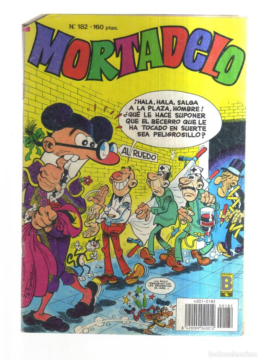 Tebeos: MORTADELO N,182 EDICIONES B, S,A - Foto 1