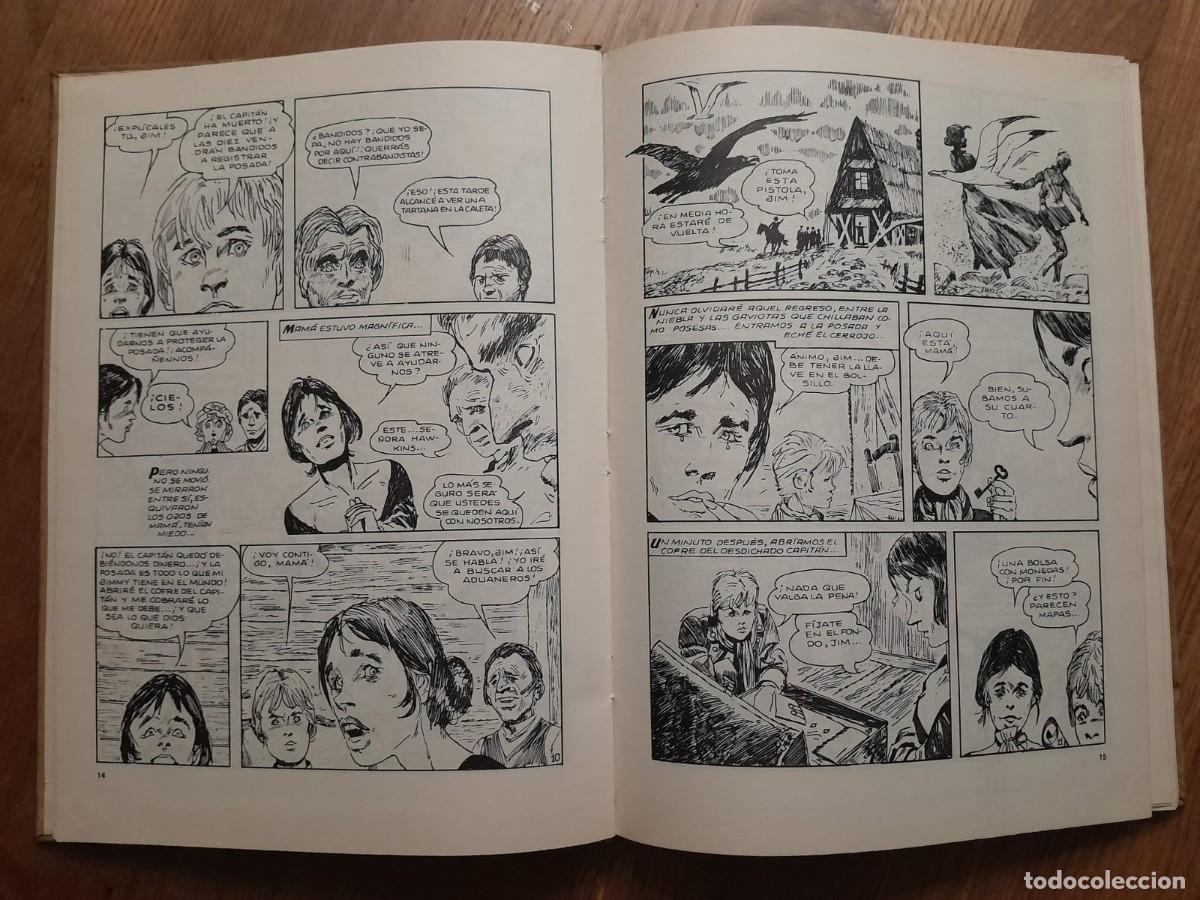 Tebeos: La Isla Del Tesoro de Robert L. Stevenson y Hugo Pratt - Ediciones Record - Foto 3