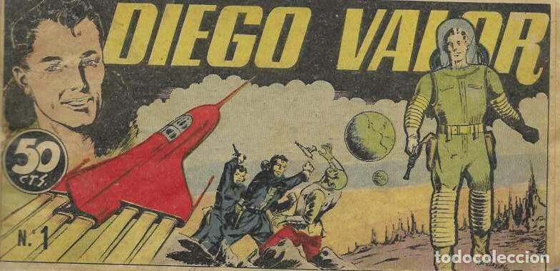 Tebeos: DIEGO VALOR ( CID ) ORIGINAL 1954 LOTE - Foto 14