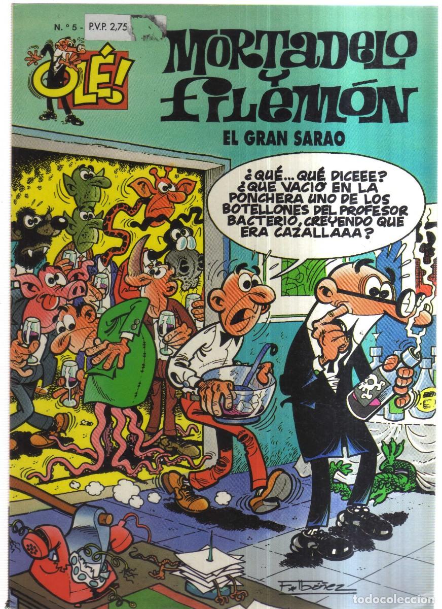 Tebeos: MORTADELO Y FILEMON OLE N,5 - Foto 1