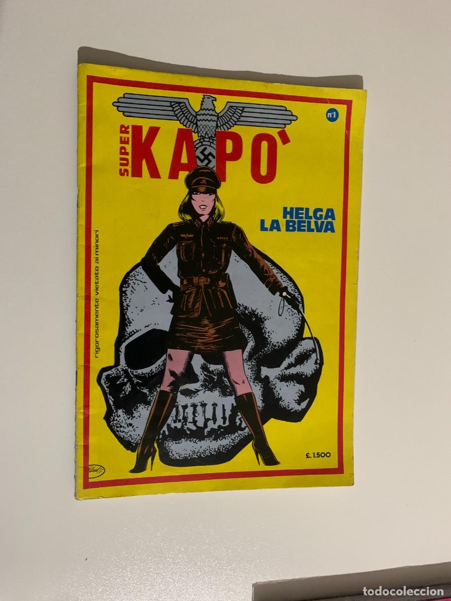 BDs: Super Kap&ograve; Helga La Belva n&deg;1 1977 Erotico Nazista Edizioni Rama 2000
