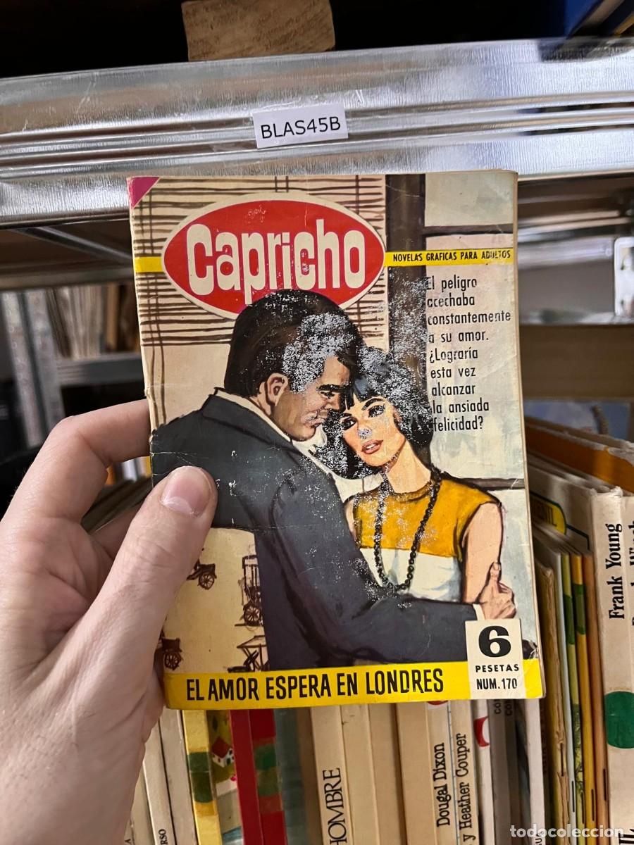 Tebeos: BLAS45B TEBEO COMIC CAPRICHO, EL AMOR ESPERA EN LONDRES - Foto 1