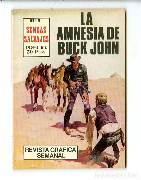 Tebeos: Sendas Salvajes / La Amnesia de Buck John / Editorial Antable / 1981 / N.9 - Foto 1