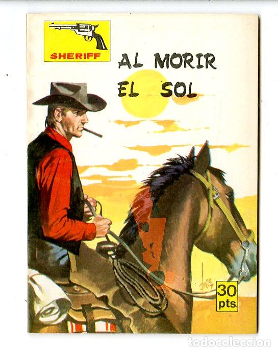 Tebeos: Sheriff / Al Morir el Sol / Editorial Vilmar / N.191 - Foto 1