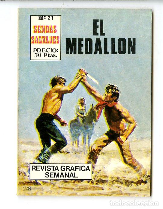 Tebeos: Sendas Salvajes / El Medallon / Editorial Antable / 1981 / N.21 - Foto 1