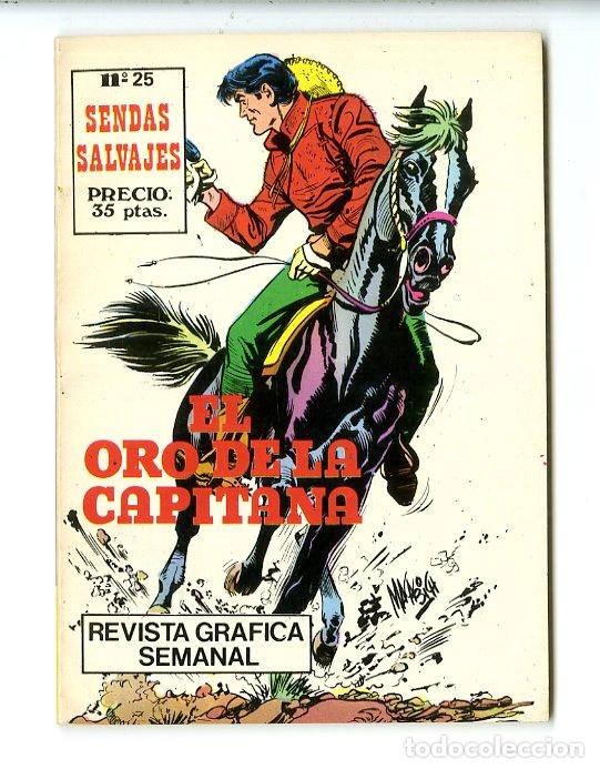 Tebeos: Sendas Salvajes / El Oro de la Capitana / Editorial Antable / 1981 / N.25 - Foto 1
