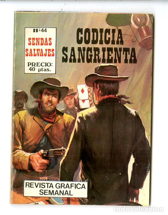 Tebeos: Sendas Salvajes / Codicia Sangrienta / Editorial Antable / 1981 / N.44 - Foto 1