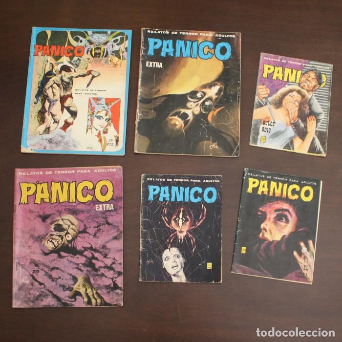 Tebeos: LOTE 6 COMICS TERROR PANICO EDITORAIL VILMAR 2 4 6 3 - Foto 1