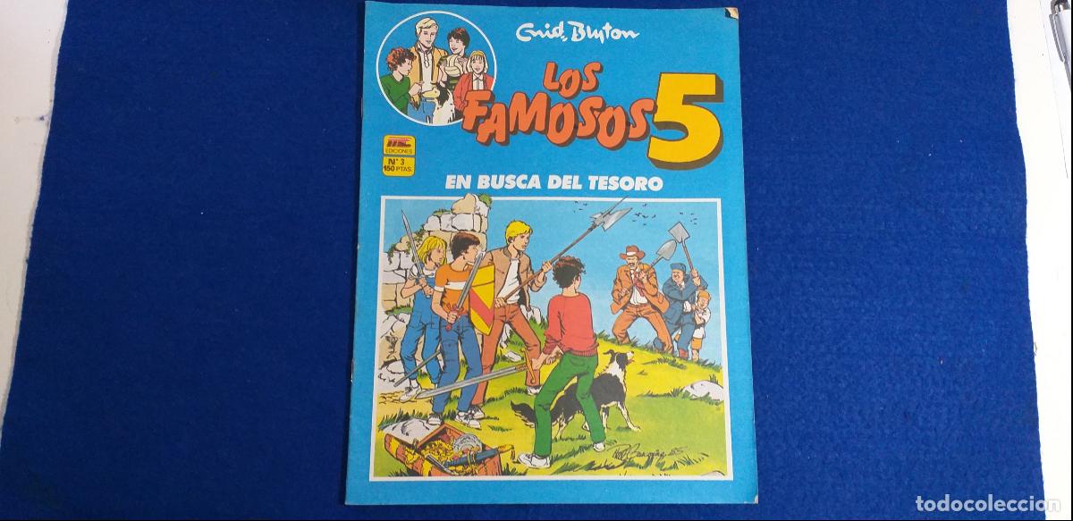 Tebeos: COMICS: LOS FAMOSOS 5. N&ordm; 3. EN BUSCA DEL TESORO. EDICIONES MC. A&Ntilde;O 1987 - Foto 1