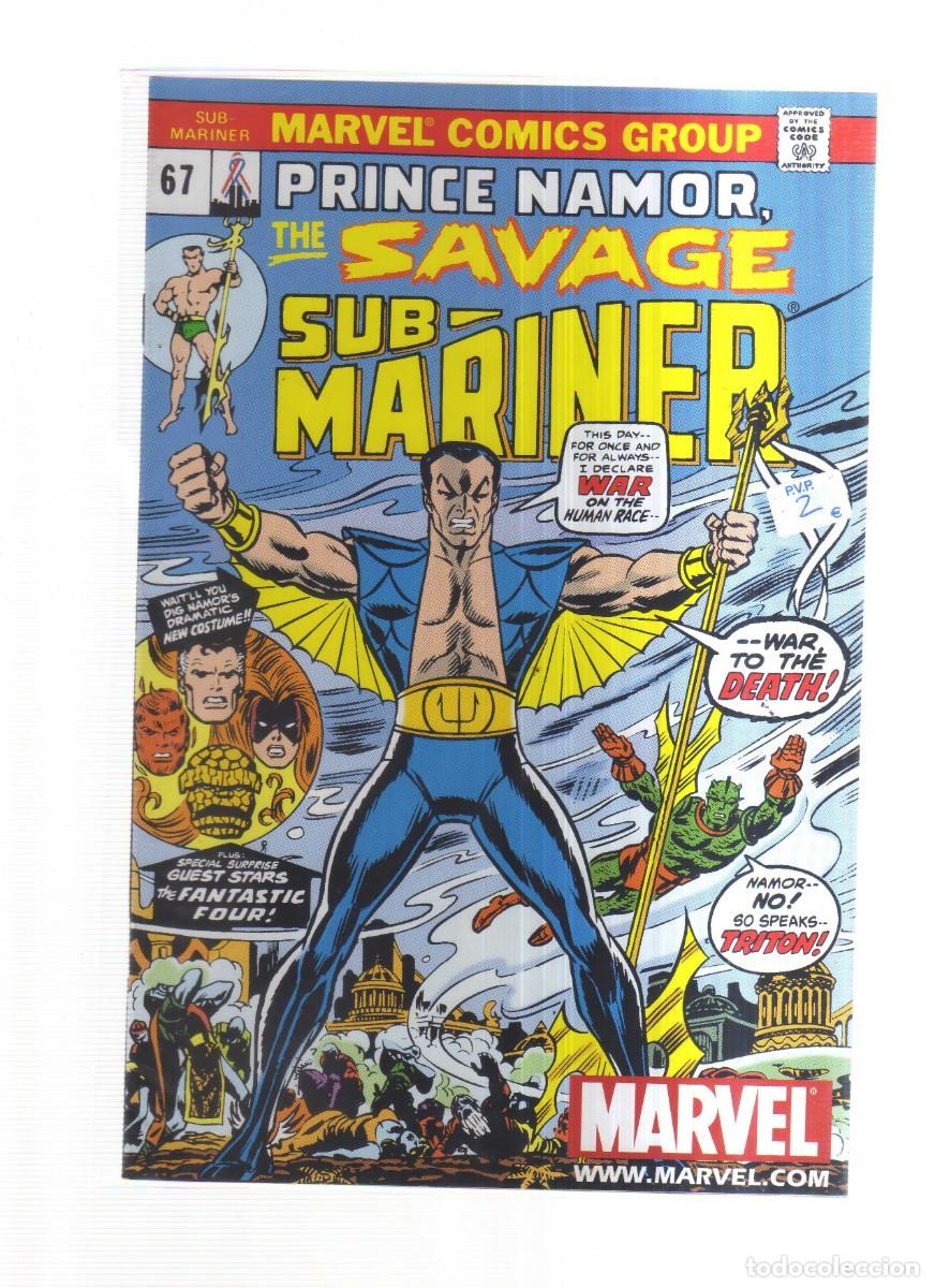 Tebeos: SUB MARINED THE SAVAGE MARVEL - Foto 1