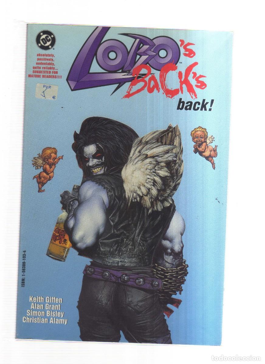 Tebeos: LOBO BACKS BACK DC COMICS - Foto 1