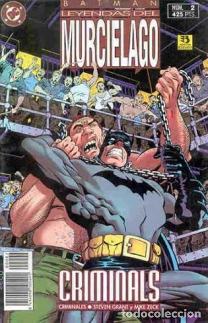 Tebeos: BATMAN ESPECIAL LEYENDAS DEL MURCI&Eacute;LAGO COMPLETA 2 N&Uacute;MEROS - Foto 2
