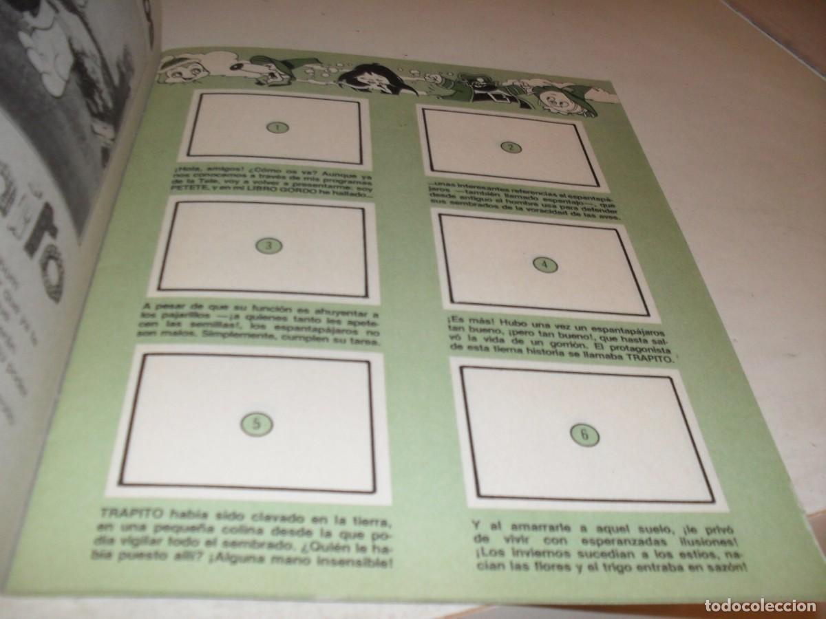 Tebeos: ALBUM DE CROMOS (VACIO) PETETE PRESENTA A TAPITO,EDICIONES PTT,1982 - Foto 2