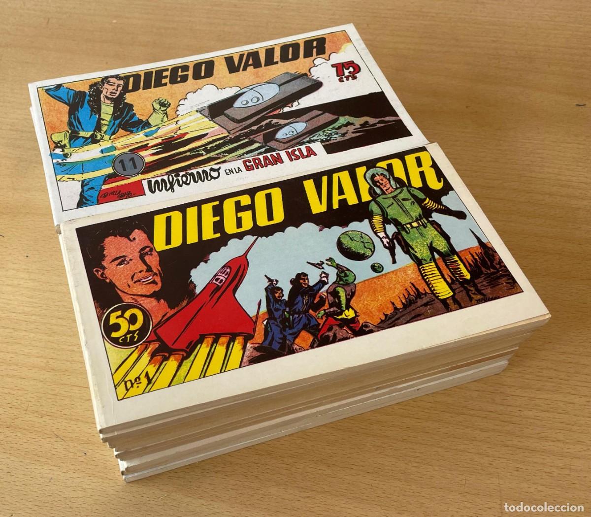 Tebeos: DIEGO VALOR - IBERCOMIC / COLECCI&Oacute;N COMPLETA - Foto 1