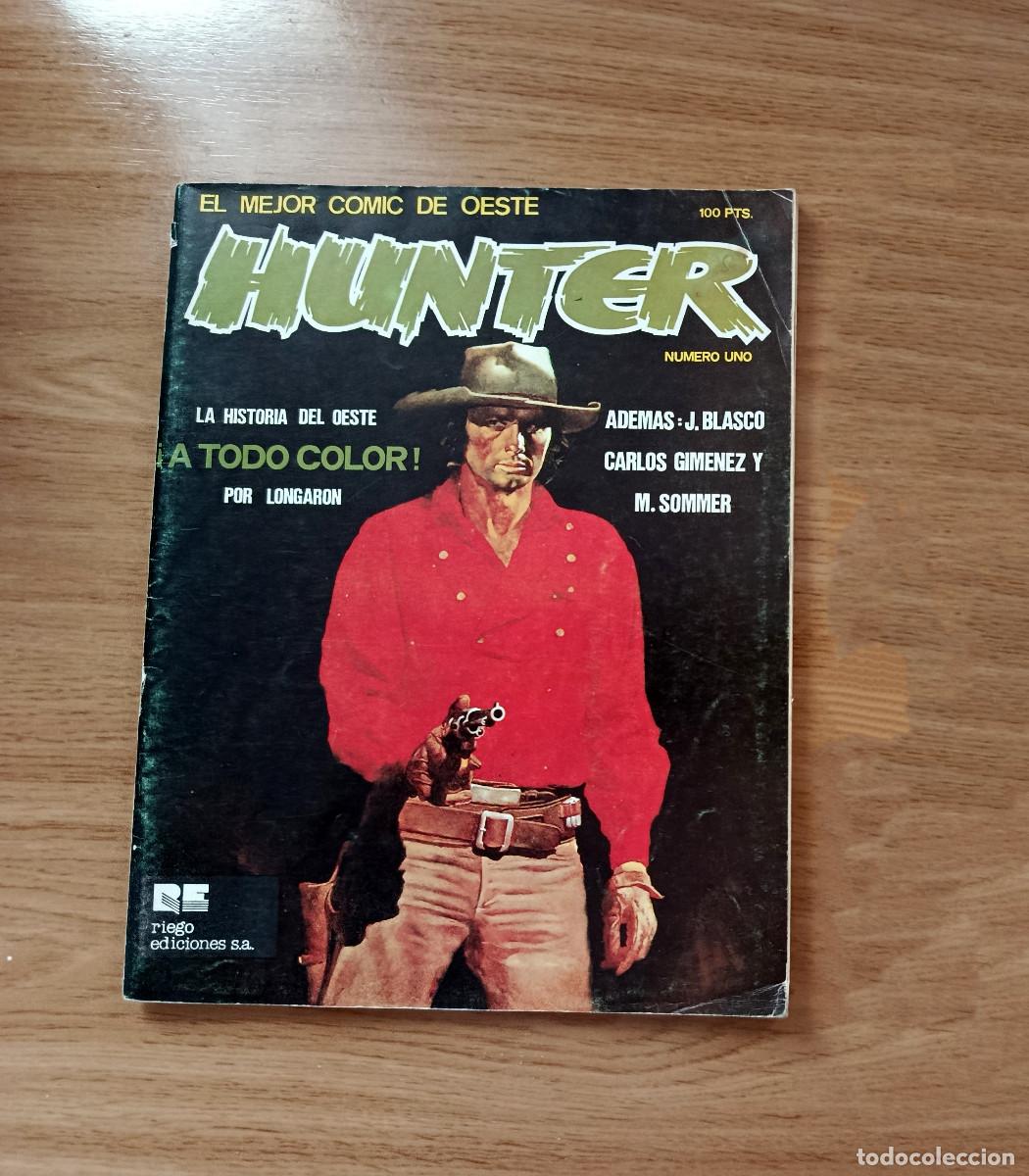 Tebeos: HUNTER 01- EDICIONES RIEGO, GRAPA, 1980- ATENCION LEE CONDICIONES - Foto 1