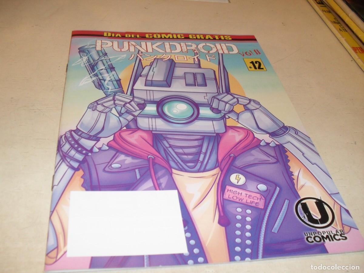 Tebeos: DIA DEL COMIC,TEBEO MANGA,PUNKDROID.UNPOPULAR COMICS,2025 - Foto 1